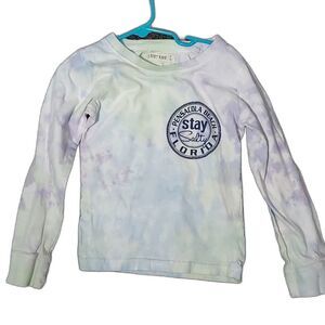 Kids Small Pensacola Beach Florida Stay Salty Graphic L-Sleeve T-Shirt Tee Shirt